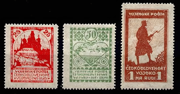 Military post: Czechoslovak army in Siberia